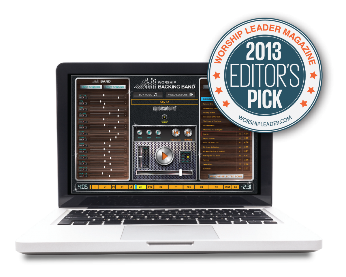 What sets Worship Backing Band apart from other MultiTrack Players?