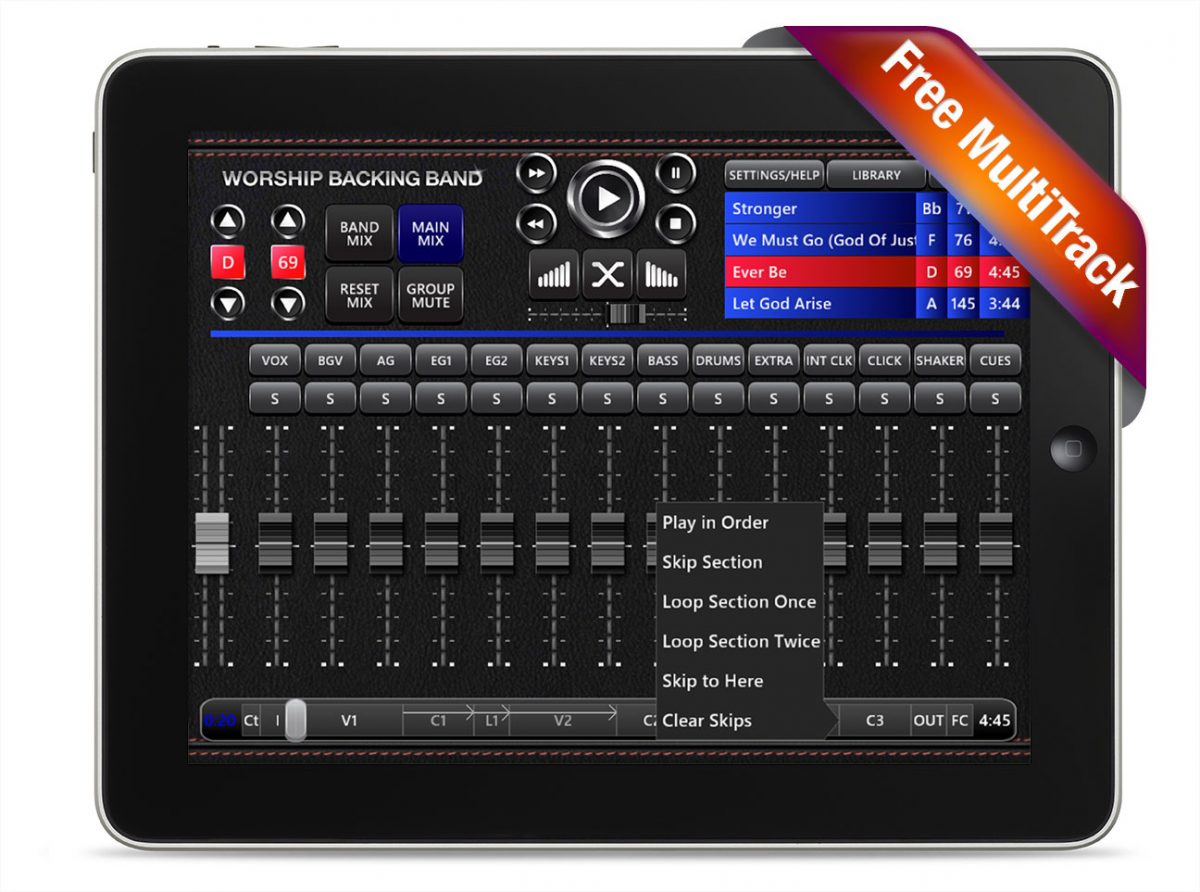 Free MultiTrack: Jesus Paid it All