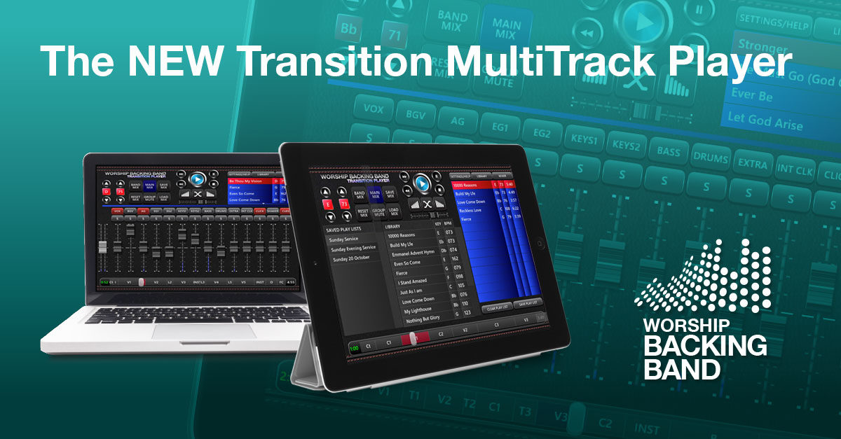 The new Transition MultiTrack Player for Mac, PC and iPad is here
